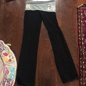 Love pink yoga pants bootcut